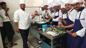 Saisamrat institute- students cooking Training